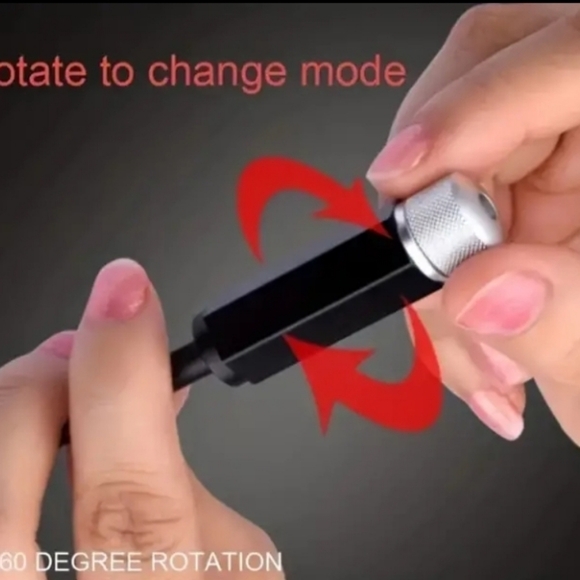 Mini red LED Starry Sky Ceiling Decor Night Lamp with Adjustable Stars - Picture 7 of 13